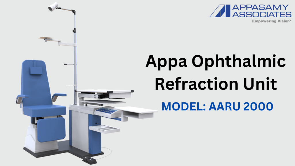 FEATURES OF APPA OPHTHALMIC REFRACTION CHAIR UNIT